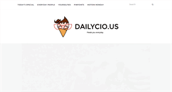 Desktop Screenshot of dailycio.us